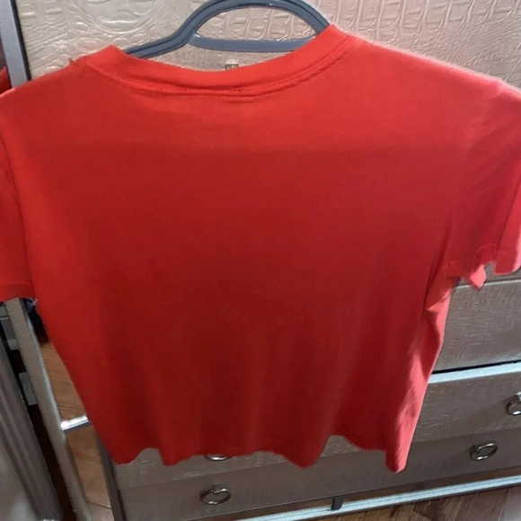 Versace couture Y2K graphic T-shirt S - Picture 8 of 10